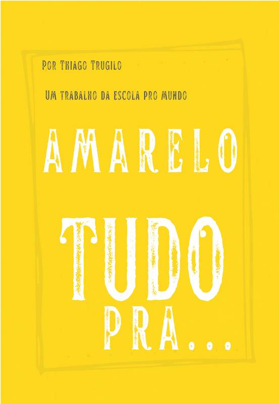 Capa do livro Amarelo, de Emicida