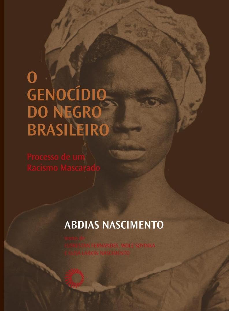 Capa do livro O genocídio do negro brasileiro, de Abdias do Nascimento